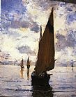 Joseph Decamp Canvas Paintings - Venice